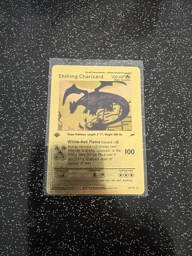 Shining charizard 1st edition - charizard,