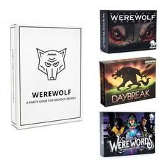 Werewolf party card games - werewolf,