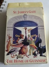St JAMES GATE PACK OF GUINNESS PLAYING CARDS +3 COLLECTABLE ROMAN JOKERS