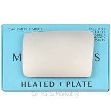 Left side Wing mirror glass