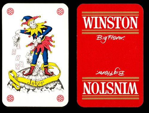 Joker playing card winston - joker,