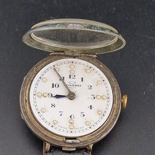 Tavannes braille wrist watch - braille,