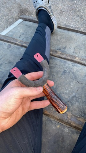 Handmade gypsy bone hunting - handmade,