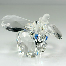 Swarovski Crystal Dumbo Disney 1993 Blue Eyes Disney Boxed 7640 NR 100 001