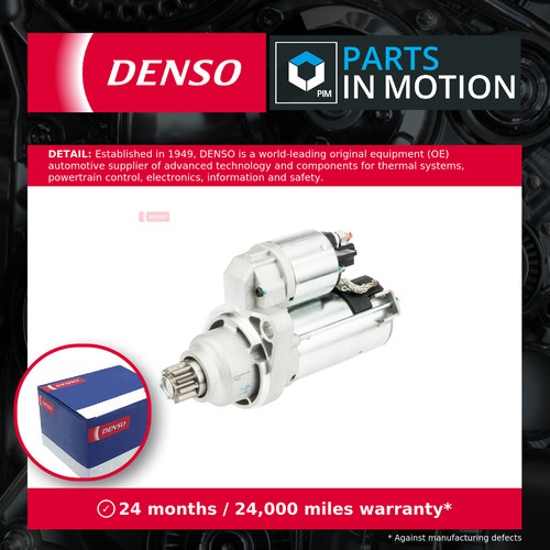Starter motor fits - fits, skoda