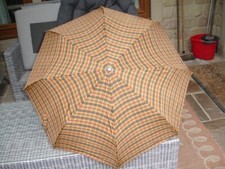 THE BRIDGE LEATHER CO TARTAN UMBERELLA