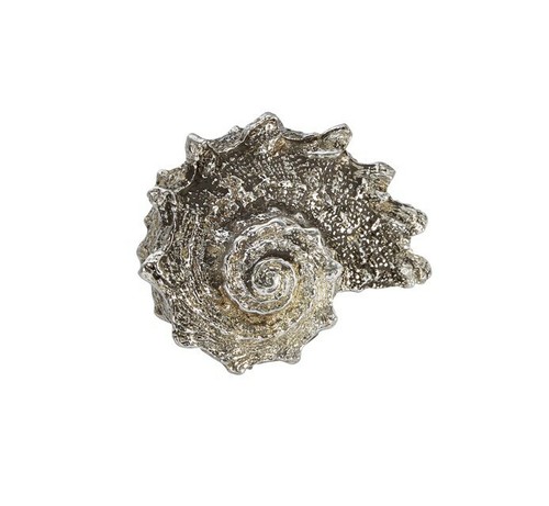 Cast pewter spikey shell - spikey,