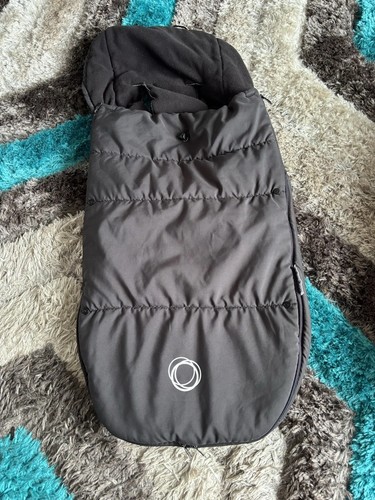 Bugaboo black footmuff - black,