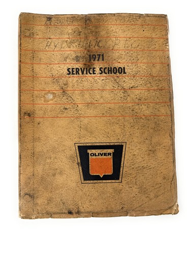 Oliver tractor 1971 - 1971, service