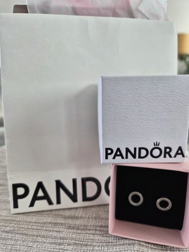 Pandora forever earrings - pandora,