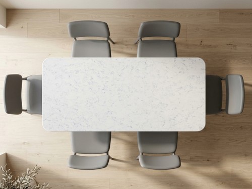 Marble cararra quartz table - marble,