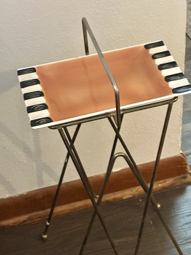 1950s mcm ashtray stand - ashtray, |