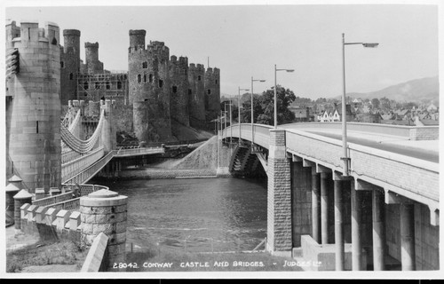 Conway wales castle bridges - conway,