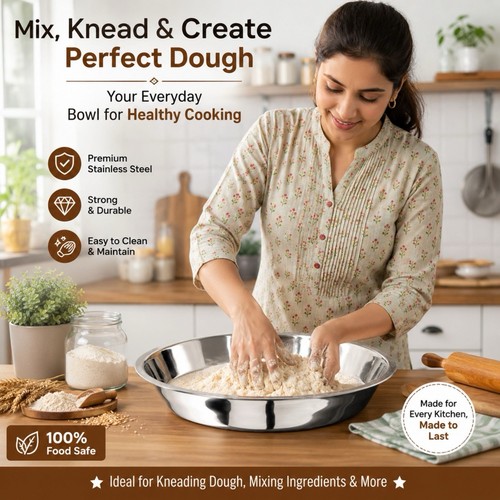 Stainless steel parat - parat, indian