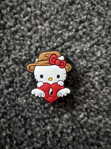 Hello kitty croc jibbitz charm - hello,