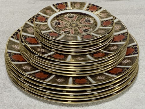 18pcs royal crown derby old - royal,