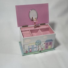 Ballerina House Village Musical Girls Jewellery box Jojo Maman Bebe 