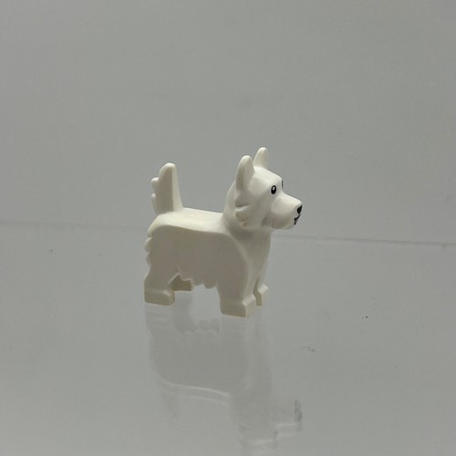 Lego white terrier - white, puppy