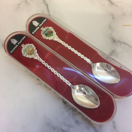 Vintage souvenir spoons - vintage,