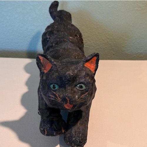Vintage papier mâché black - vintage,