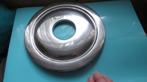 Stainless steel hub cover - cover, 7"