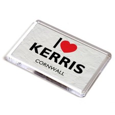 FRIDGE MAGNET - I Love Kerris, Cornwall