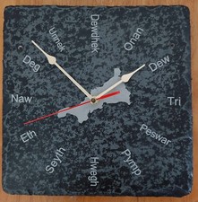 Cornish Numbers Clock Cornwall