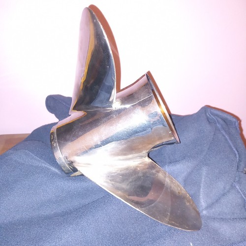 Stainless steel boat propeller - stainless,