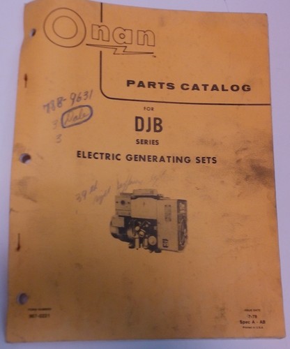 Onan djb series electric - onan,