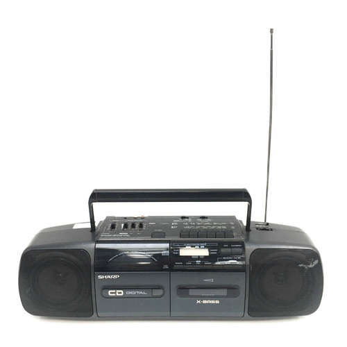 Sharp cd23e retro - qt-cd23e, boombox