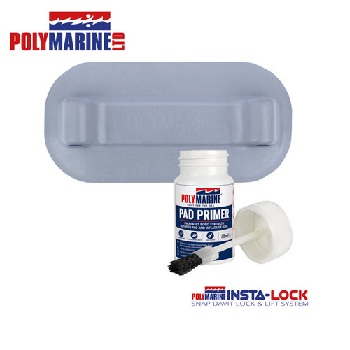 Single grey rubber pad - single,