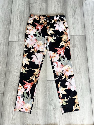 Zara women floral trousers - zara,
