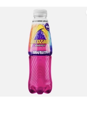 Lucozade energy zero - energy, sugar