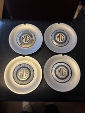 MG ZR ZS ZT Wheel Straights Centre Caps Plastic Mini Set Of 4