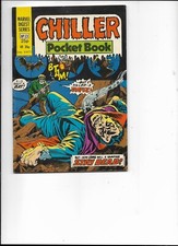 MARVEL UK --CHILLER #23  POCKET BOOK -1980---NM-