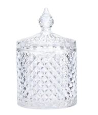 Crystal Glass Jar Sweets Sugar