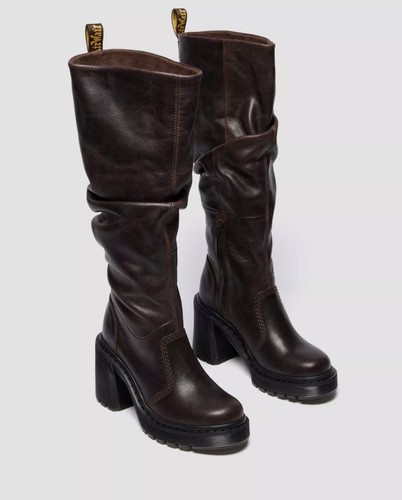 Martens kasey leather knee - leather,