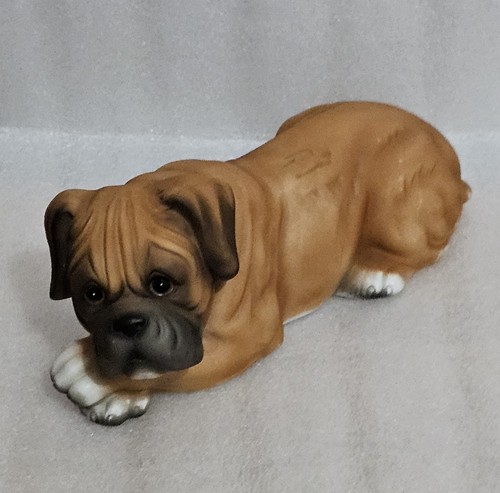 Vintage boxer dog figurine - vintage,