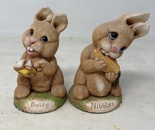 2 Vintage Moorcraft Bunny’s