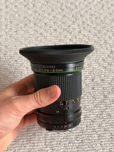 Hanimex 80mm 3 5 - 28–80mm, f/3.5