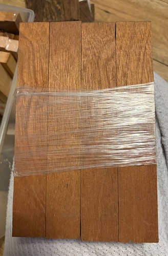 Set mahogany blanks - of, 4