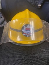London Fire Brigade Vintage Helmet  with visor  & liner etc