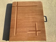 VINTAGE MCM WOOD GRAIN