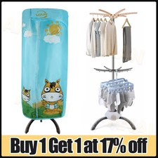 Electric Clothes Dryer Portable Buddy Fast Hot Air Drying Machine Indoor Home UK