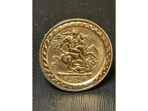 9ct yellow gold george - gold, the