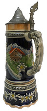 Vintage german tankard beer - german,