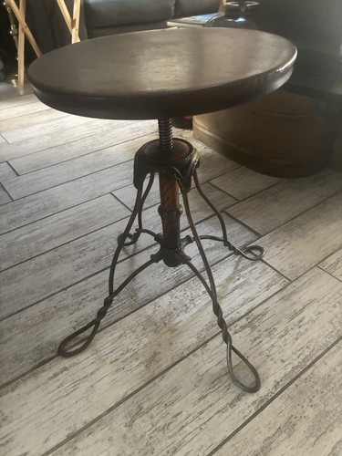 Antique twisted leg piano - antique,