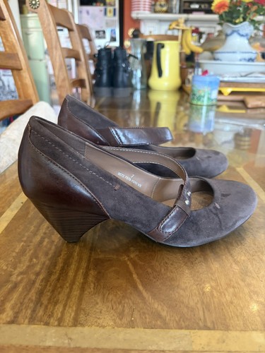 Brown suede low - suede, shoes