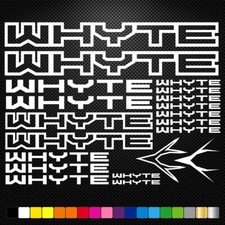 WHYTE - 20 Vinyl Decals