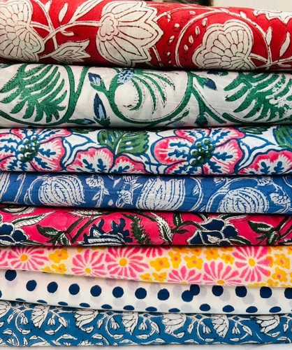 Vintage 100 cotton fabric - 100%,